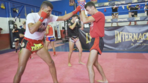 combate de muay thai